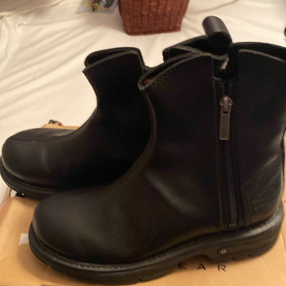 Harley Davidson boots 71/2 black - Picture 3 of 6